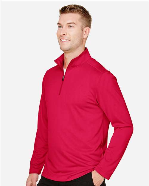 Harriton Men's Advantage Snag Protection Plus Quarter-Zip Pullover M748