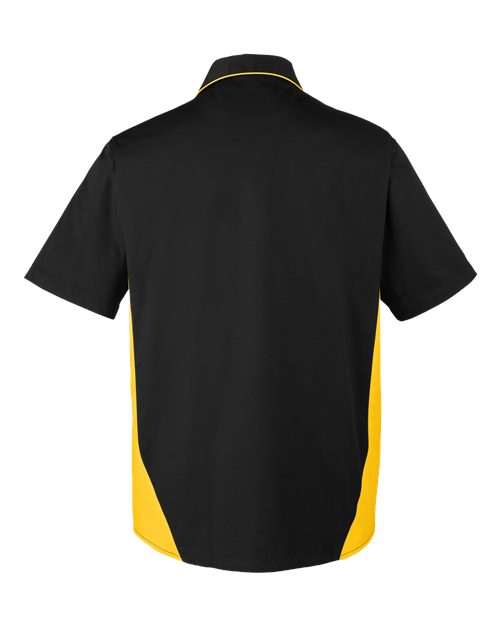 Harriton Men's Flash IL Colorblock Shirt M586