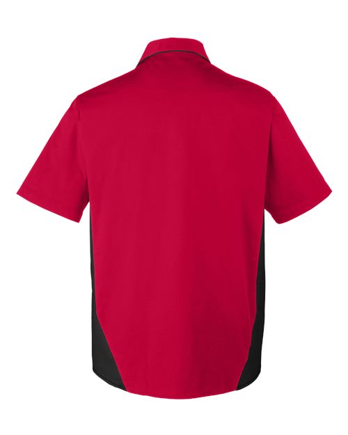 Harriton Men's Flash IL Colorblock Shirt M586