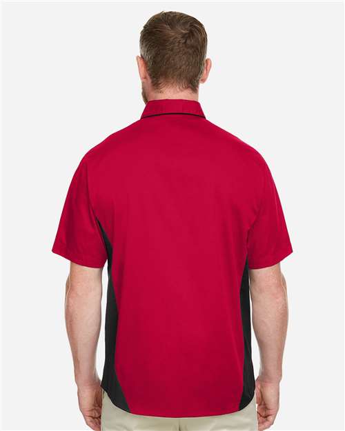 Harriton Men's Flash IL Colorblock Shirt M586