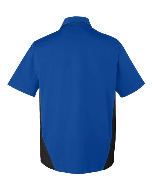 Harriton Men's Flash IL Colorblock Shirt M586