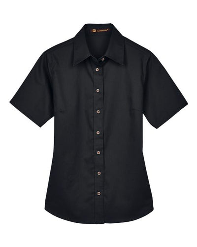 Women's Short Sleeve Twill Shirt