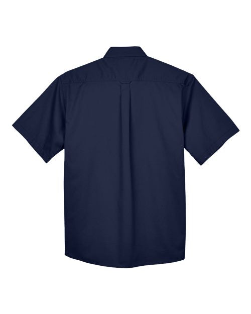 Harriton Men's Easy Blend™ Twill Dress Shirt with Stain-Release M500S