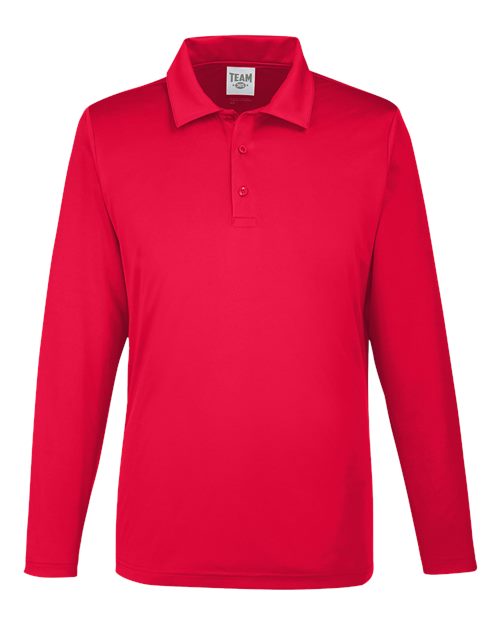 Team 365 Men's Zone Performance Long Sleeve Polo TT51L