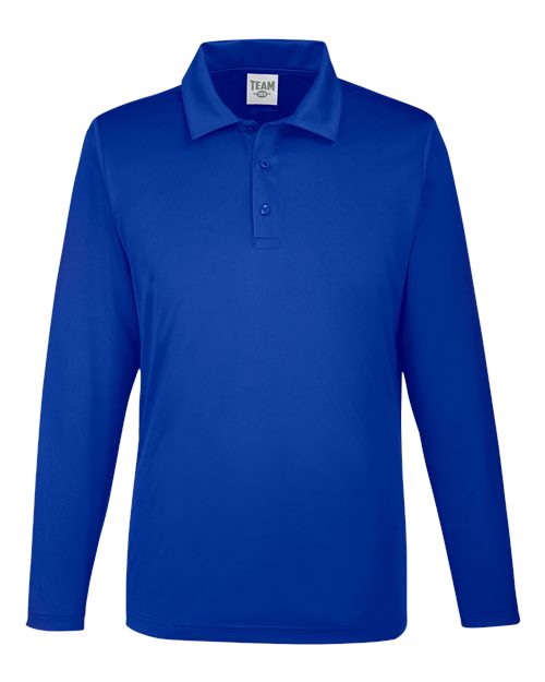 Team 365 Men's Zone Performance Long Sleeve Polo TT51L