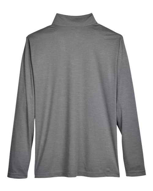 Team 365 Men's Zone Sonic Heather Performance Quarter-Zip Pullover TT31H