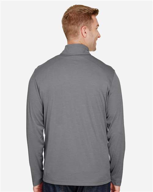 Team 365 Men's Zone Sonic Heather Performance Quarter-Zip Pullover TT31H