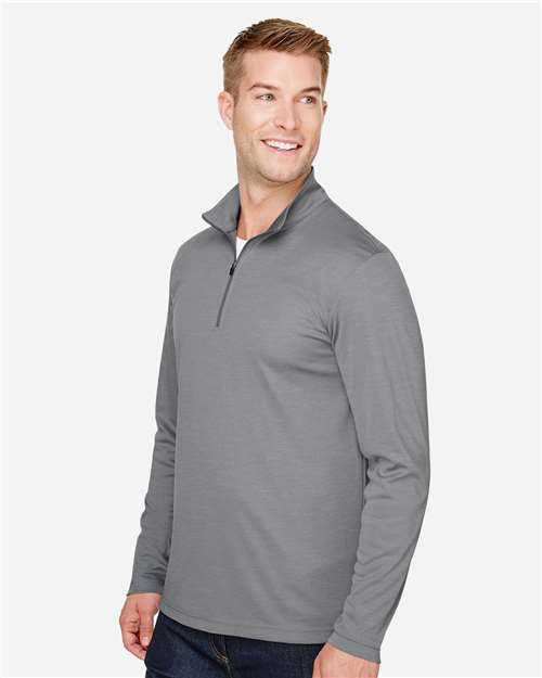 Team 365 Men's Zone Sonic Heather Performance Quarter-Zip Pullover TT31H