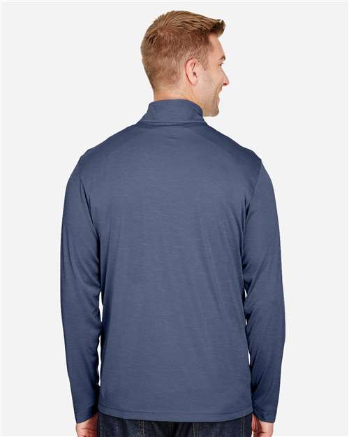 Team 365 Men's Zone Sonic Heather Performance Quarter-Zip Pullover TT31H
