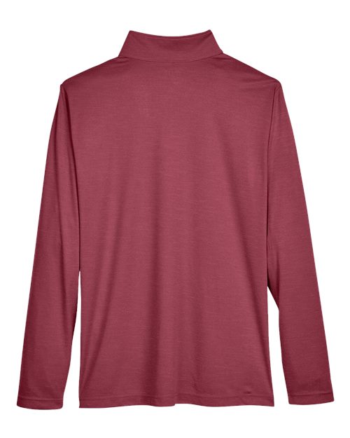Team 365 Men's Zone Sonic Heather Performance Quarter-Zip Pullover TT31H