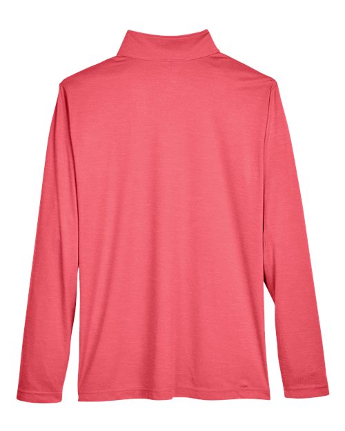 Team 365 Men's Zone Sonic Heather Performance Quarter-Zip Pullover TT31H