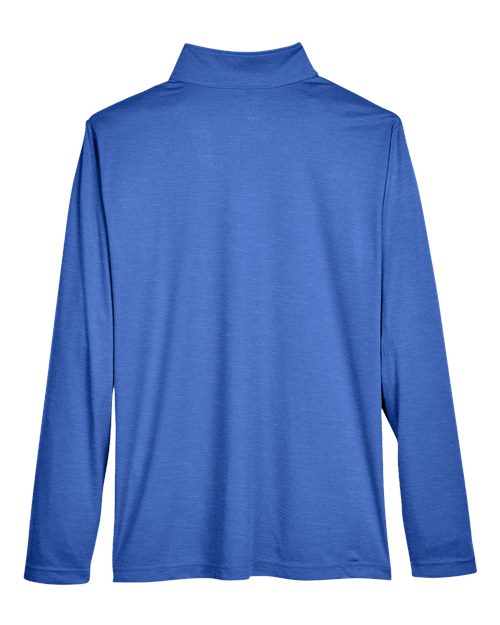 Team 365 Men's Zone Sonic Heather Performance Quarter-Zip Pullover TT31H