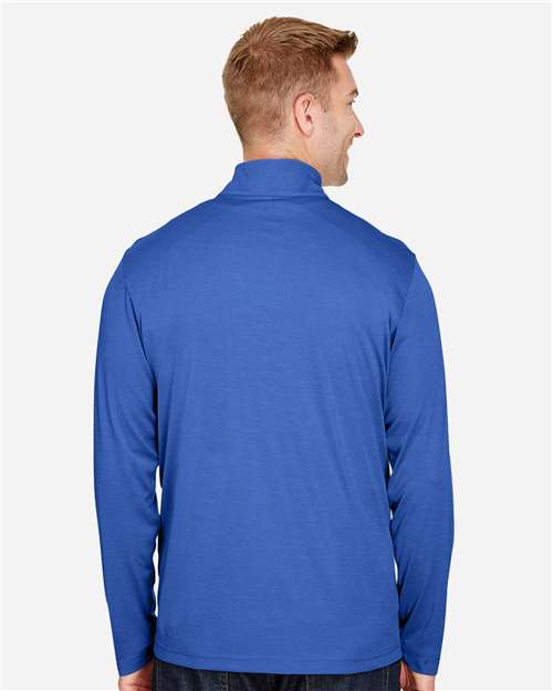 Team 365 Men's Zone Sonic Heather Performance Quarter-Zip Pullover TT31H