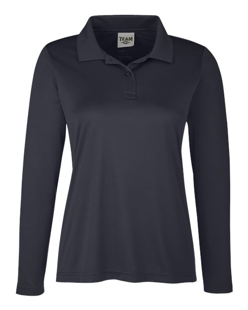 Team 365 Women's Zone Performance Long Sleeve Polo TT51LW