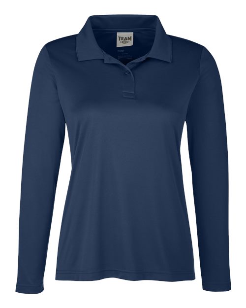 Team 365 Women's Zone Performance Long Sleeve Polo TT51LW