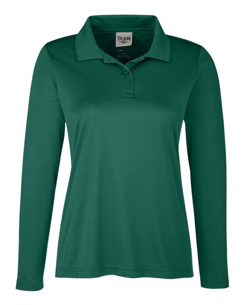 Team 365 Women's Zone Performance Long Sleeve Polo TT51LW