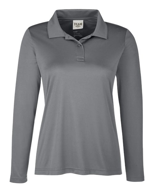 Team 365 Women's Zone Performance Long Sleeve Polo TT51LW