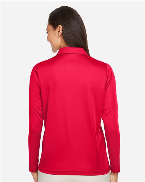 Team 365 Women's Zone Performance Long Sleeve Polo TT51LW