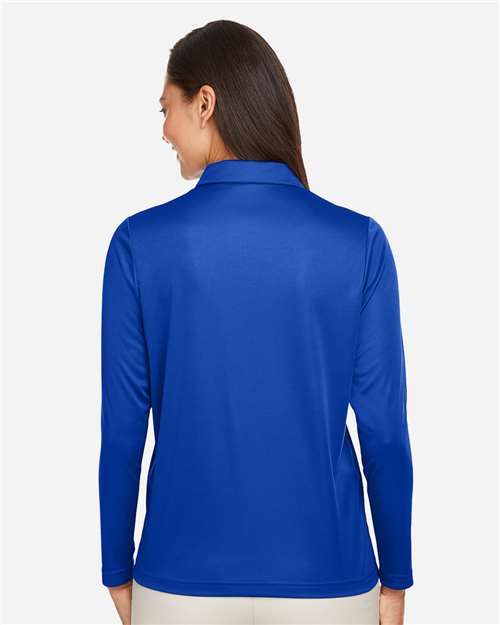 Team 365 Women's Zone Performance Long Sleeve Polo TT51LW