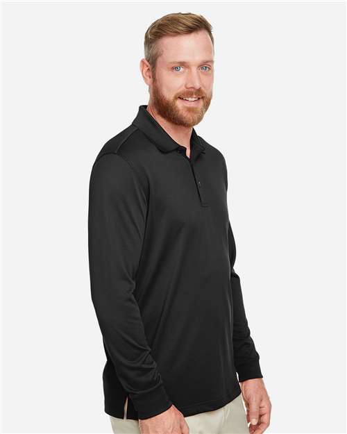 Harriton Men's Advantage Snag Protection Plus IL Long Sleeve Polo M348L