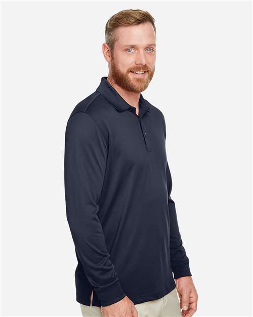Harriton Men's Advantage Snag Protection Plus IL Long Sleeve Polo M348L