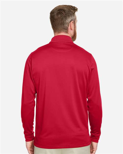 Harriton Men's Advantage Snag Protection Plus IL Long Sleeve Polo M348L