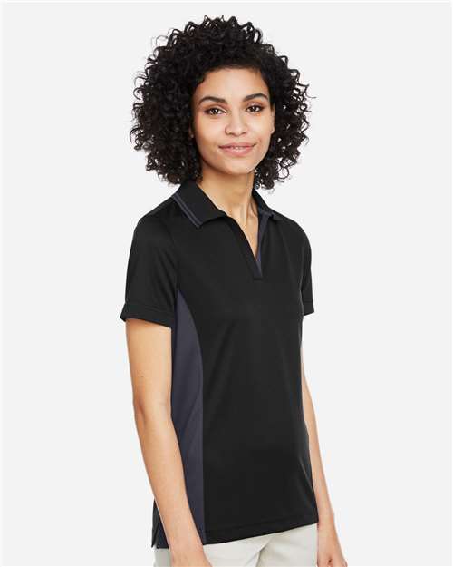 Harriton Women's Flash Snag Protection Plus IL Colorblock Polo M386W