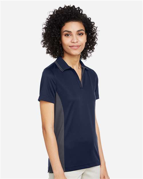Harriton Women's Flash Snag Protection Plus IL Colorblock Polo M386W