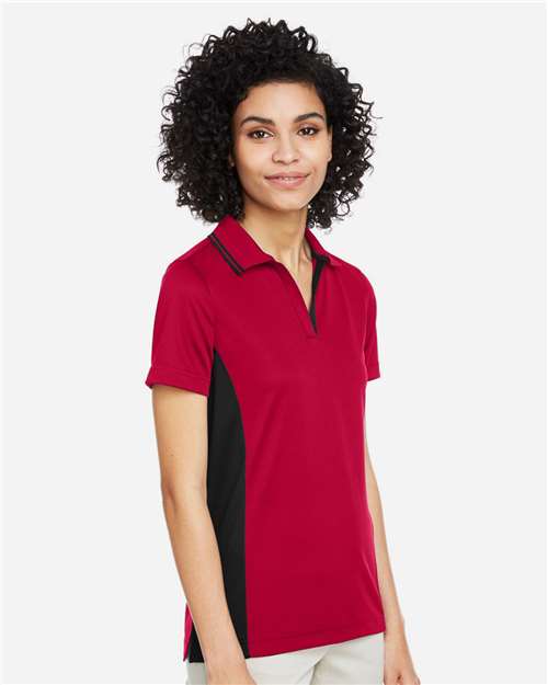 Harriton Women's Flash Snag Protection Plus IL Colorblock Polo M386W