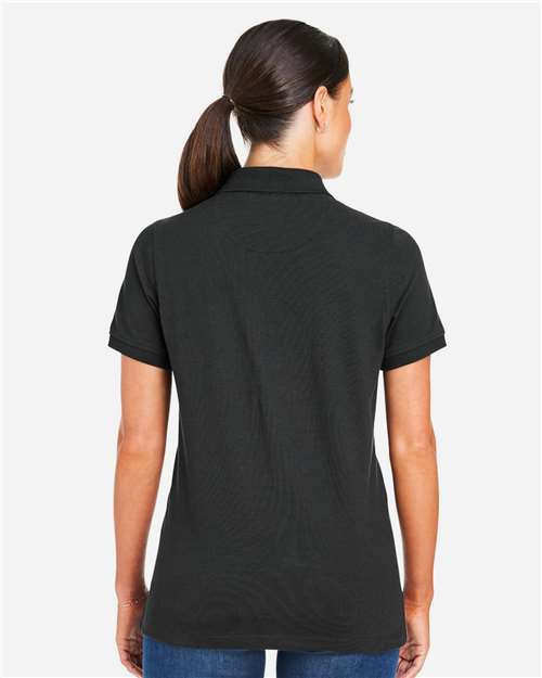 Harriton Women's Valiant Cotton Snag Protect Polo M205W