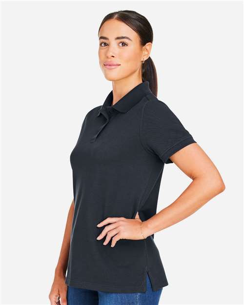 Harriton Women's Valiant Cotton Snag Protect Polo M205W