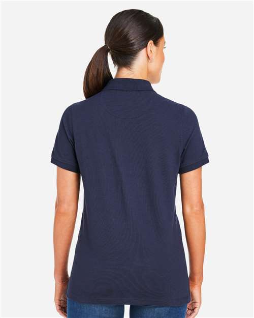 Harriton Women's Valiant Cotton Snag Protect Polo M205W