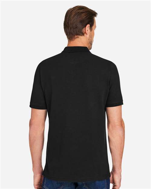 Harriton Men's Valiant Cotton Snag Protect Pocket Polo M205P
