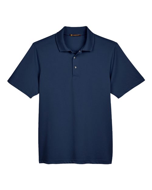 Harriton Men's Advantage Snag Protection Plus IL Snap Placket Polo M345