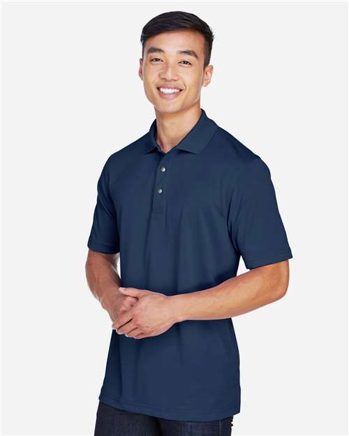 Harriton Men's Advantage Snag Protection Plus IL Snap Placket Polo M345