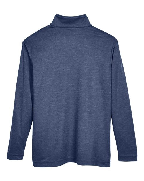 Team 365 Youth Zone Sonic Heather Performance Quarter-Zip Pullover TT31HY