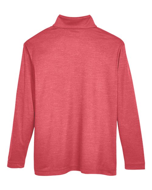 Team 365 Youth Zone Sonic Heather Performance Quarter-Zip Pullover TT31HY