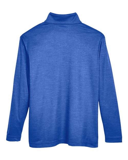 Team 365 Youth Zone Sonic Heather Performance Quarter-Zip Pullover TT31HY