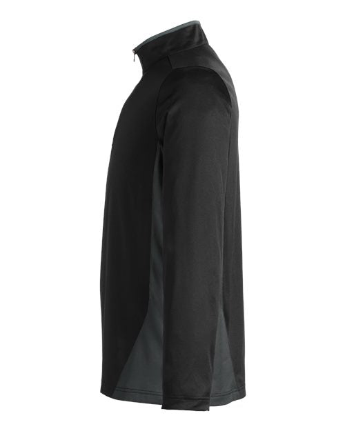 Harriton Men's Flash Snag Protection Plus IL Colorblock Quarter-Zip Pullover M786