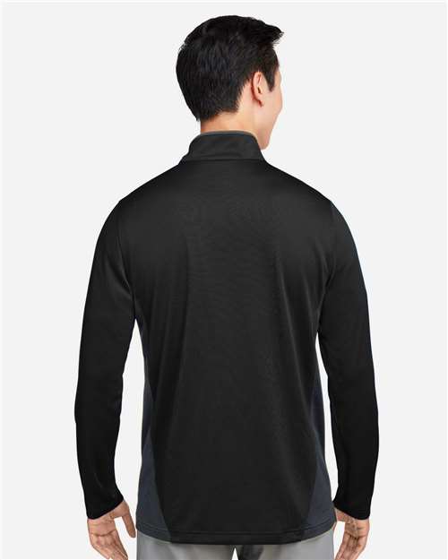 Harriton Men's Flash Snag Protection Plus IL Colorblock Quarter-Zip Pullover M786