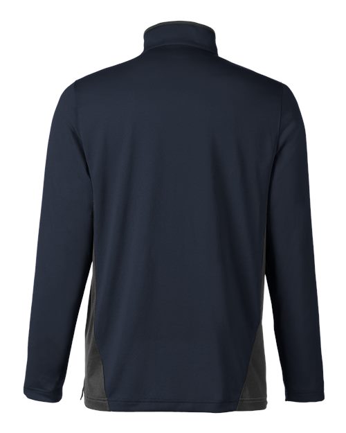 Harriton Men's Flash Snag Protection Plus IL Colorblock Quarter-Zip Pullover M786