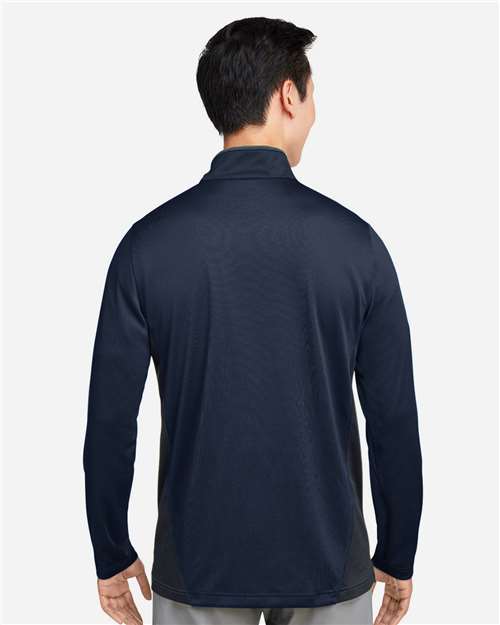 Harriton Men's Flash Snag Protection Plus IL Colorblock Quarter-Zip Pullover M786