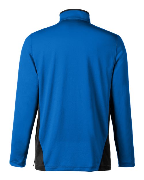 Harriton Men's Flash Snag Protection Plus IL Colorblock Quarter-Zip Pullover M786