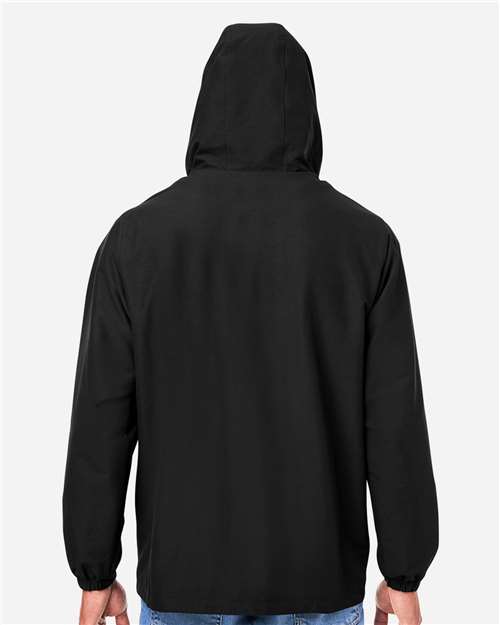 Harriton Unisex Flex Twill Hooded Jacket M73