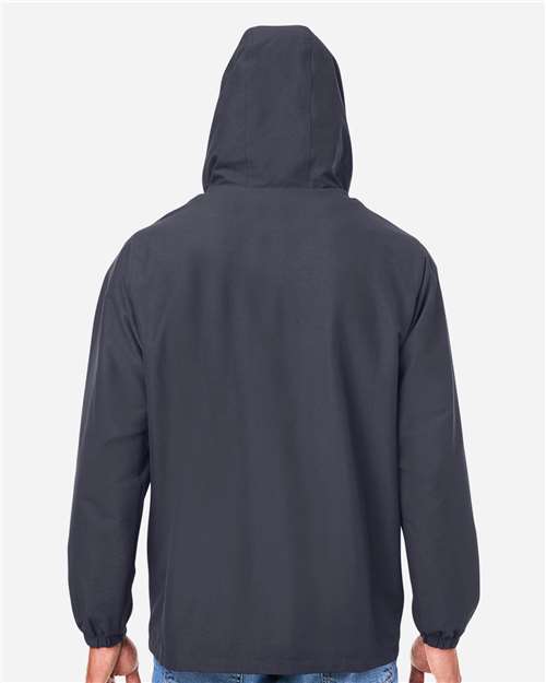 Harriton Unisex Flex Twill Hooded Jacket M73
