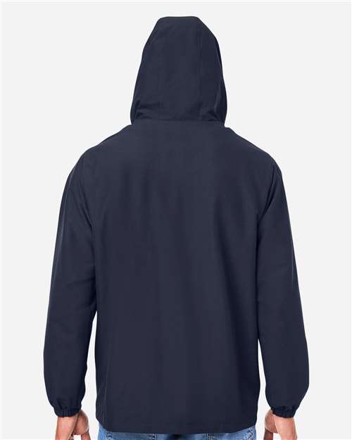 Harriton Unisex Flex Twill Hooded Jacket M73