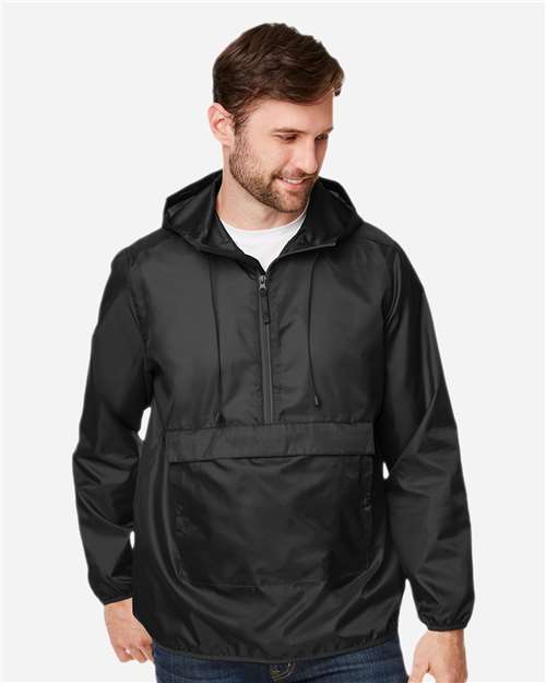 Team 365 Unisex Zone Protect Packable Anorak Jacket TT77