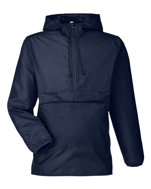 Team 365 Unisex Zone Protect Packable Anorak Jacket TT77