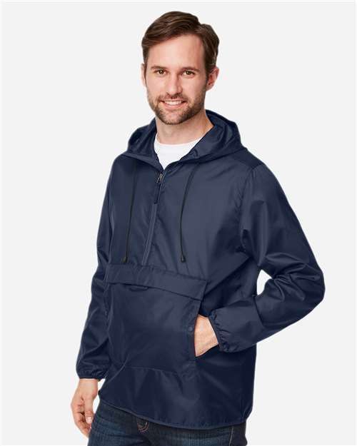 Team 365 Unisex Zone Protect Packable Anorak Jacket TT77