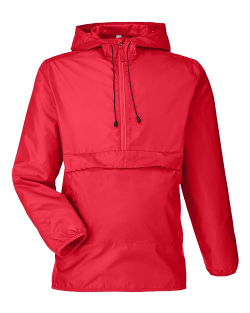 Team 365 Unisex Zone Protect Packable Anorak Jacket TT77